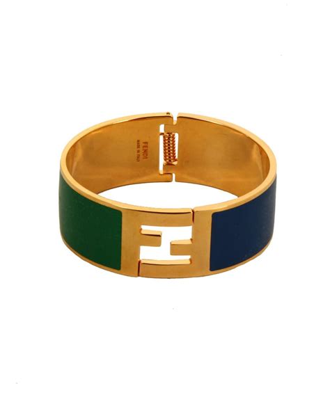 Metallic Fendi Bracelets for Women 